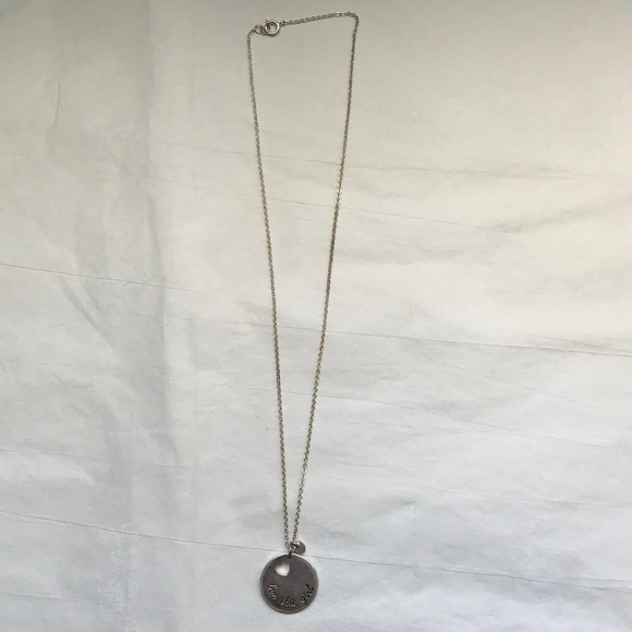 Bon Chic Girl BCBC Max Azria silver heart pendant - Picture 4 of 6